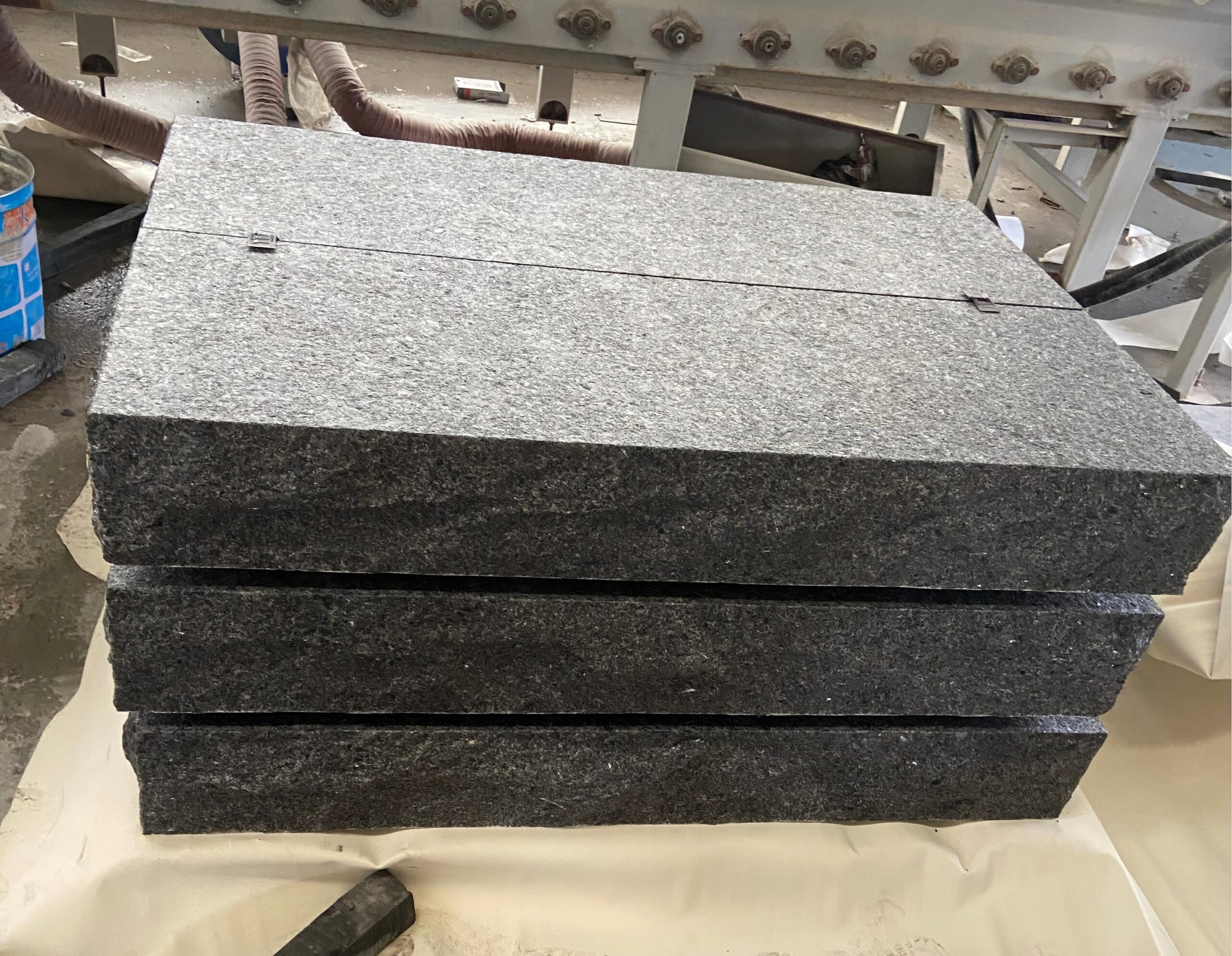 Angola Black Granite Steps