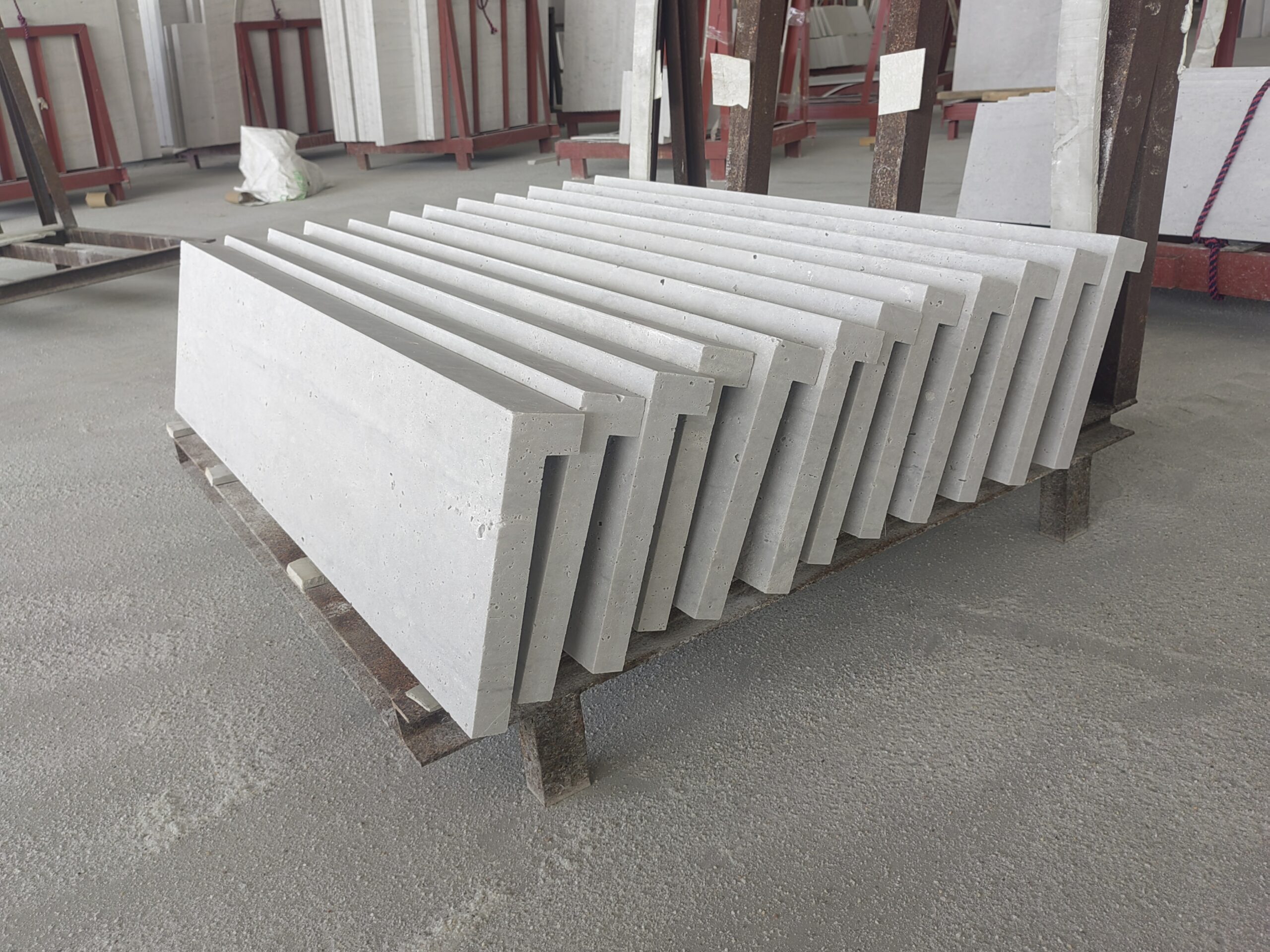 White Travertine Paver